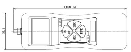 DS2普及型推拉力计外观尺寸1